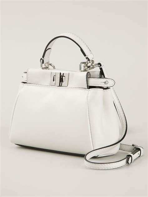 fendi bags white